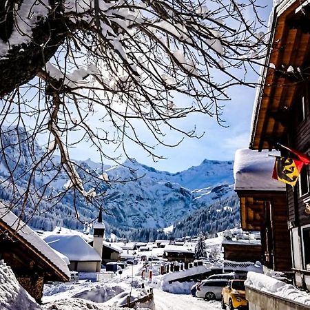 Pension Sonne Adelboden Exteriör bild
