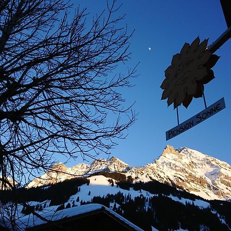Pension Sonne Adelboden Exteriör bild