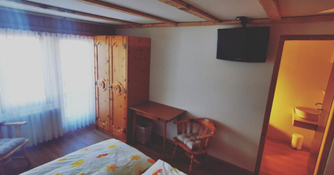 Pension Sonne Adelboden Exteriör bild