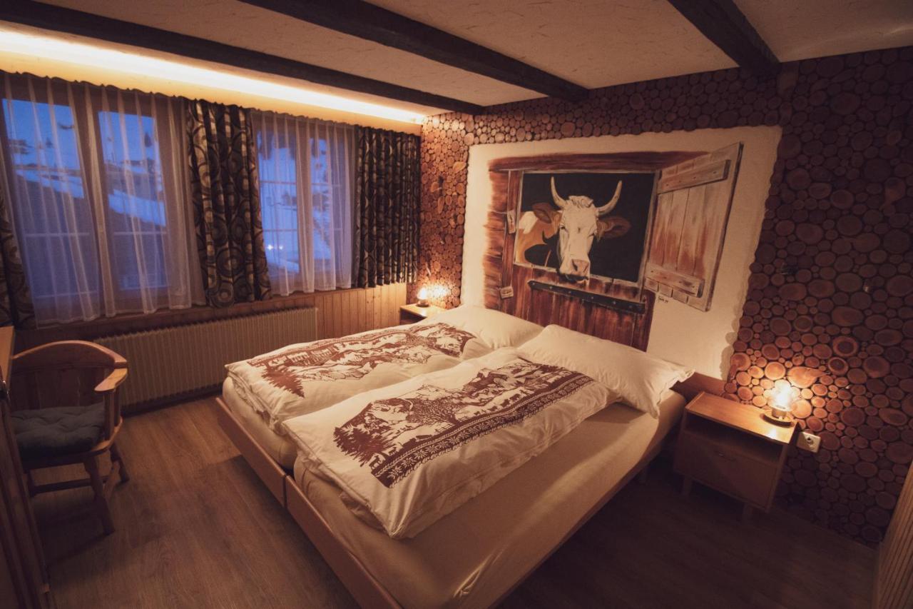 Pension Sonne Adelboden Exteriör bild